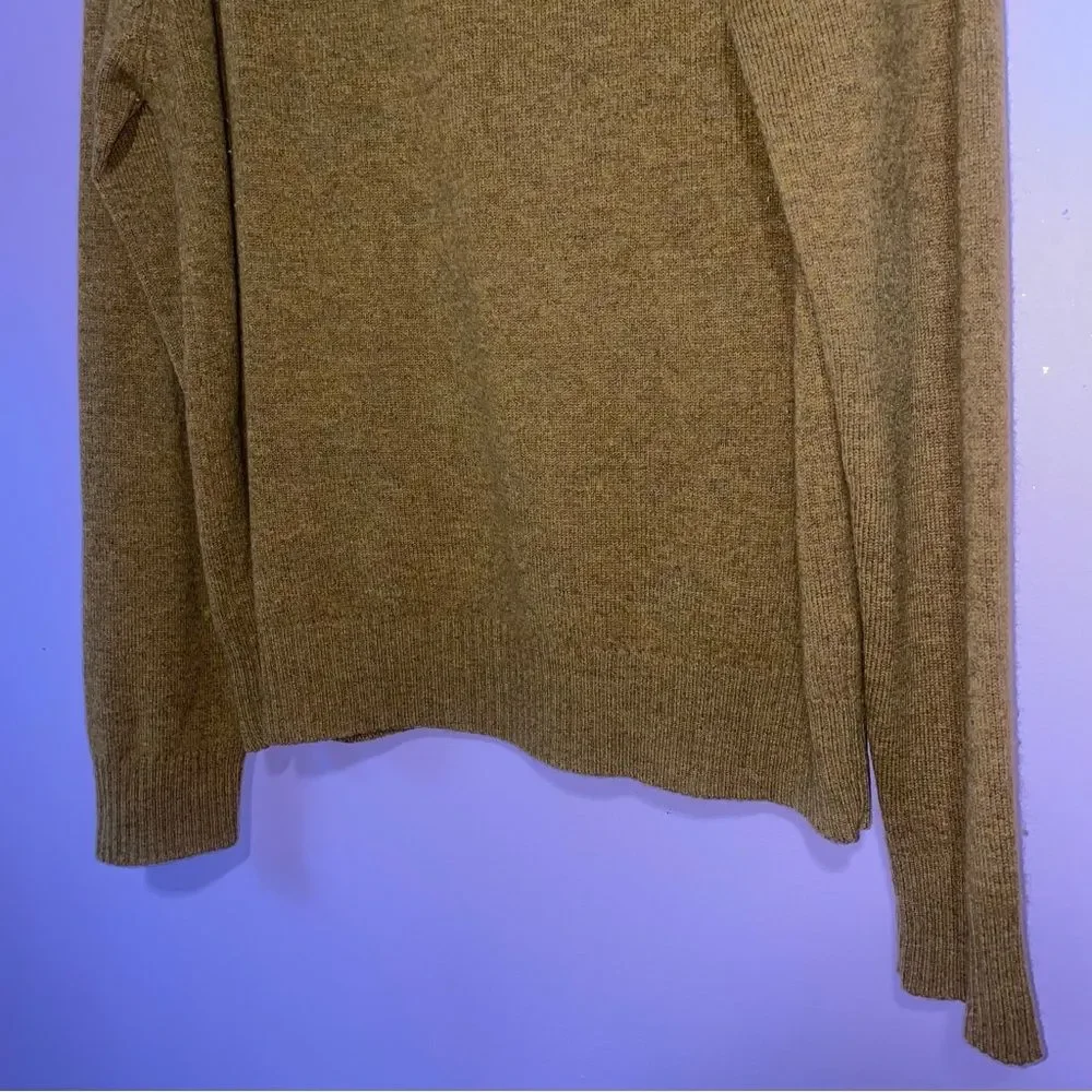 J Crew Wool Crewneck Pullover Sweater Men XL Neutral Minimalist Office Casual